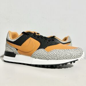 Nike Air Pegasus 89 NRG G “Safari” Men’s Size 11.5 Orange Black Grey Golf Shoes